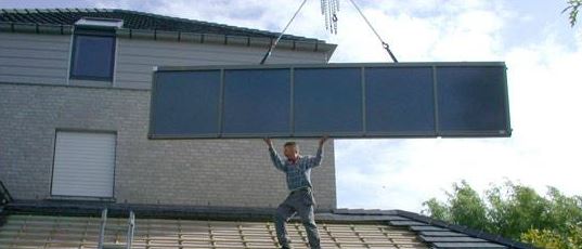 Installatie zonneboiler